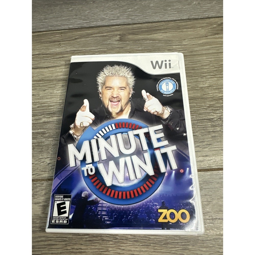Minute to Win It‎ (Nintendo Wii, 2010) Guy Fieri